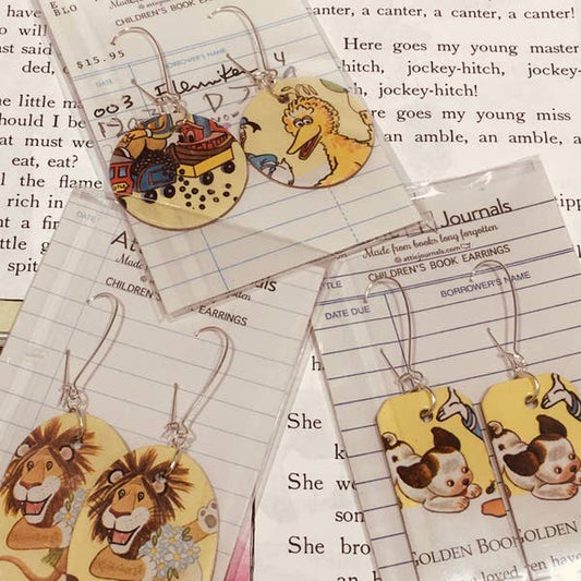 Book Lover Earrings