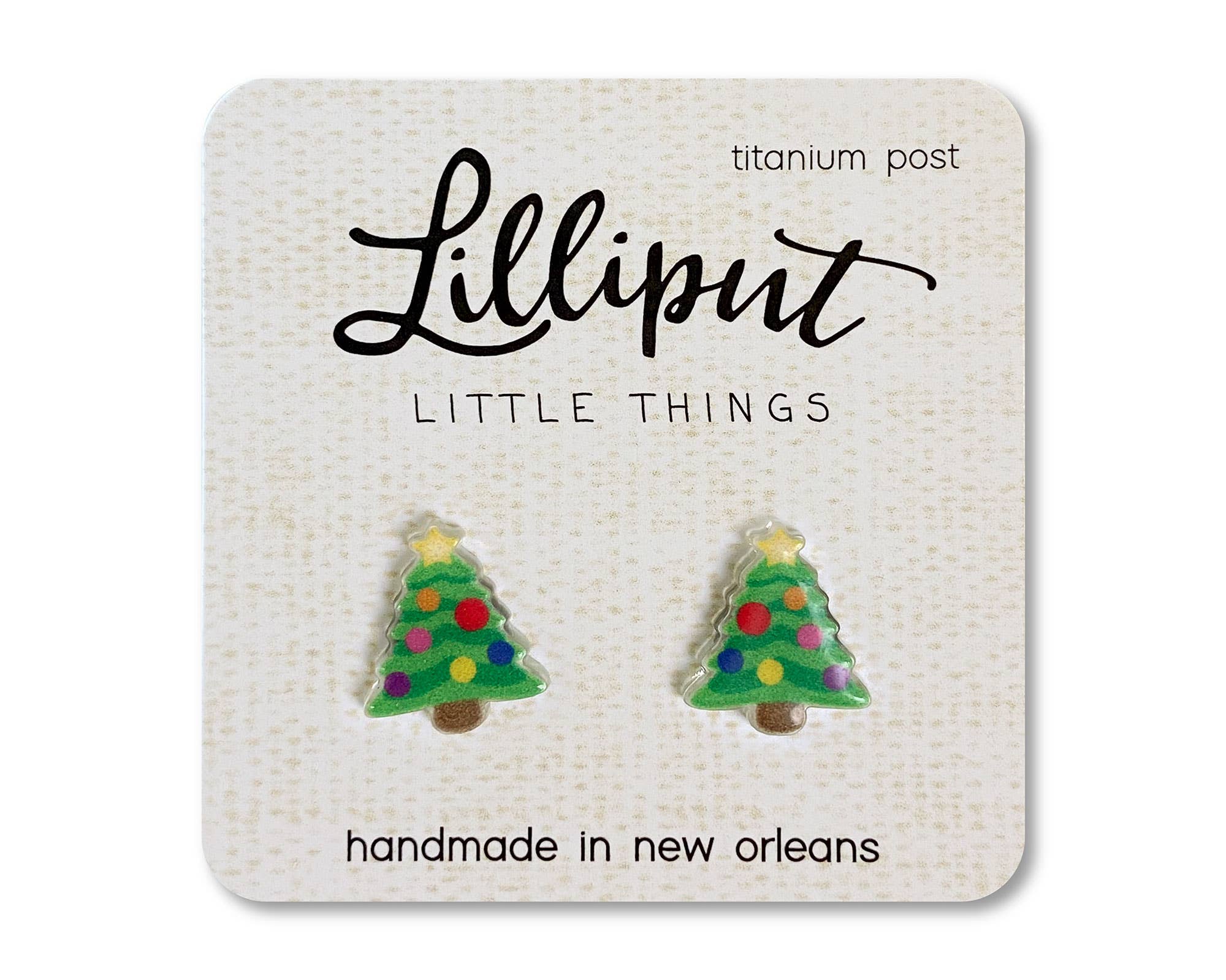 Christmas Tree Earrings