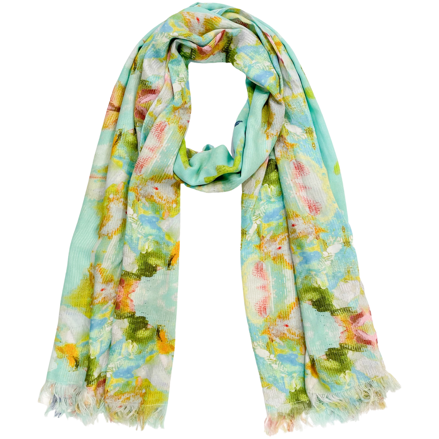 Stained Turquoise Wrap: One Size