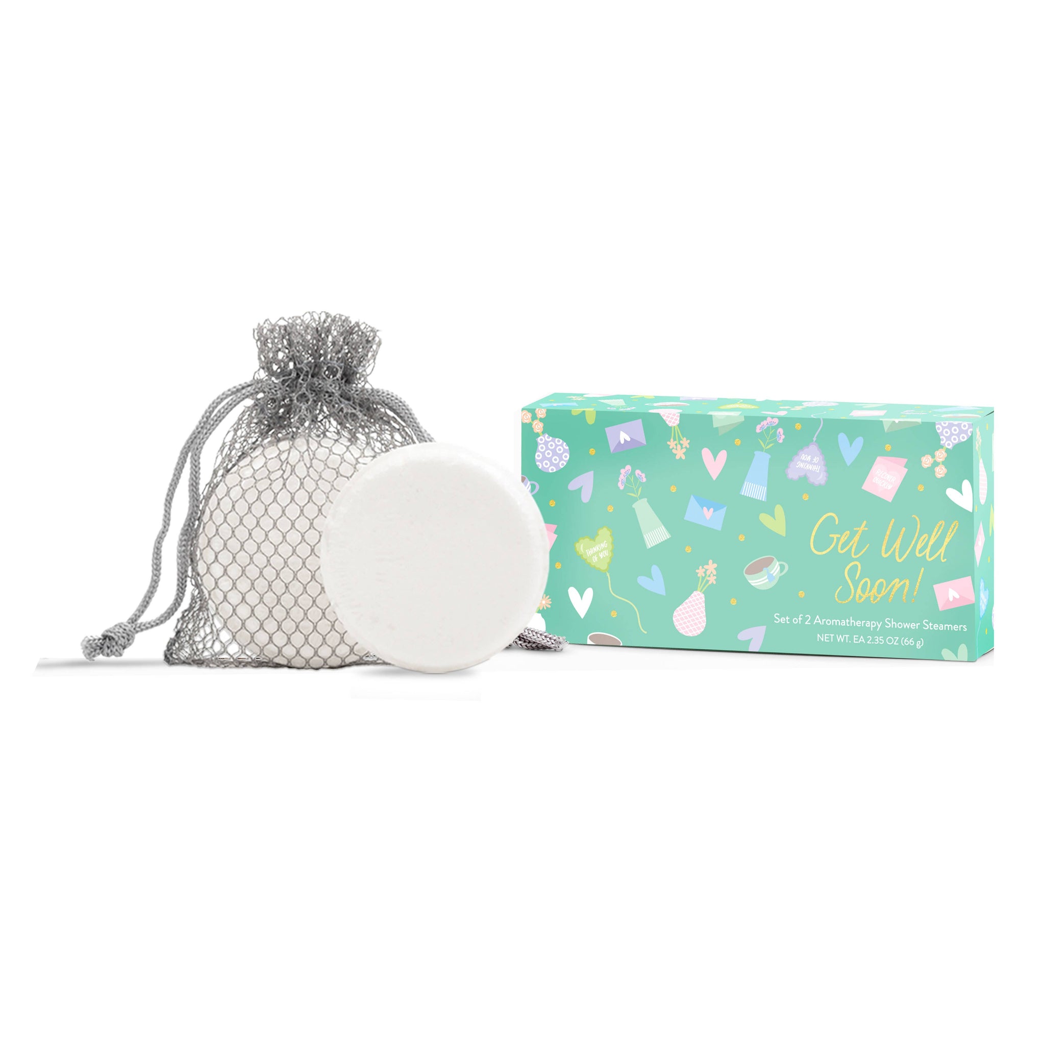 Get Well Soon Shower Steamer Gift Set