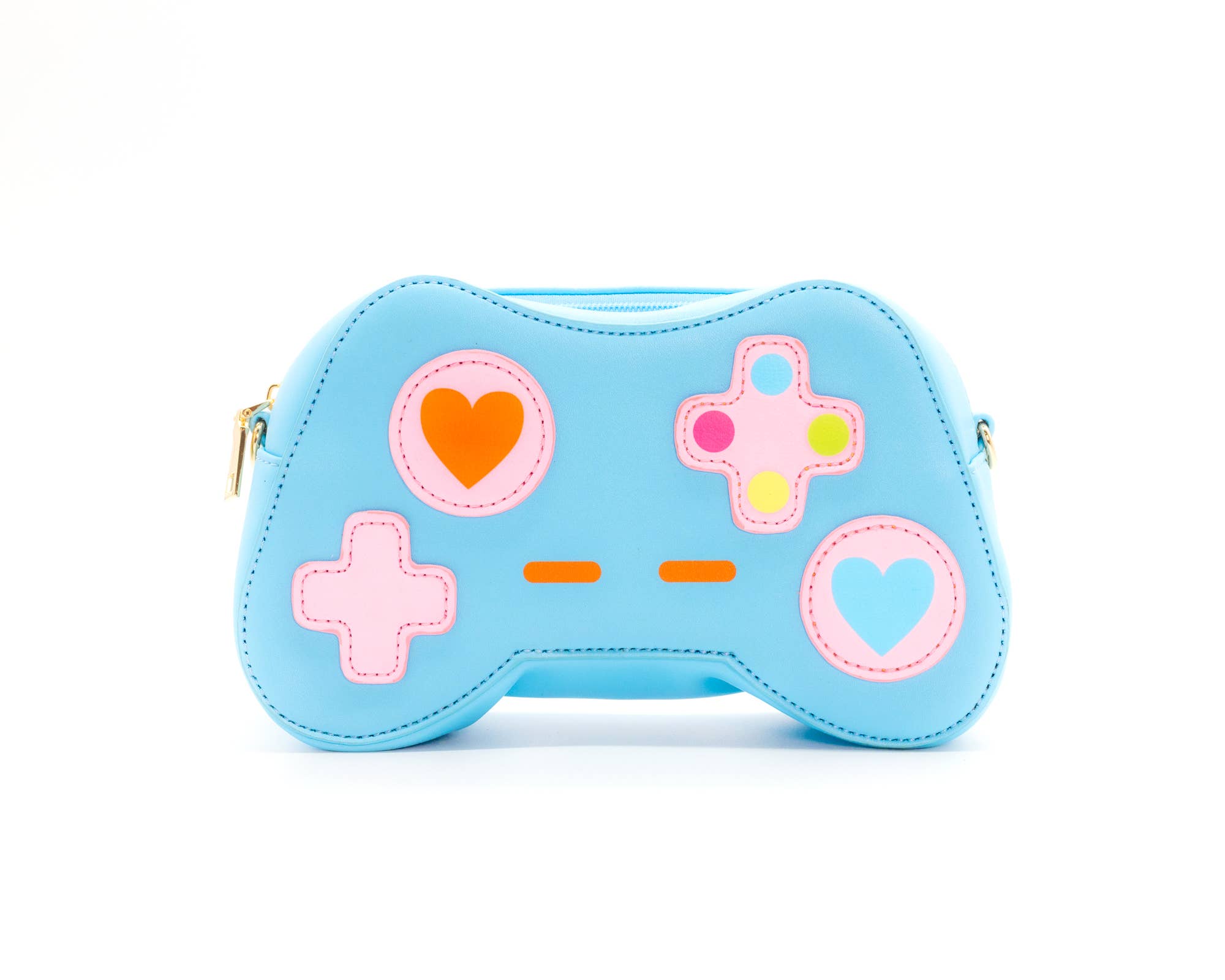 One More Level - Game Controller Handbag 🎮: Blue