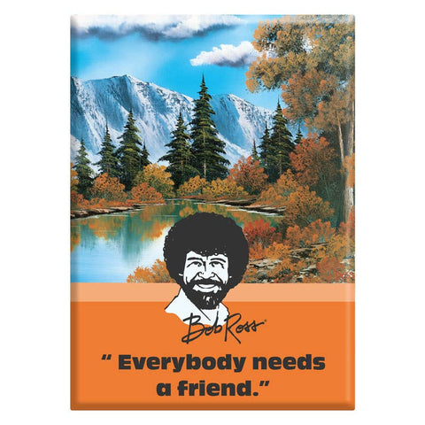 Bob Ross Friend Magnet