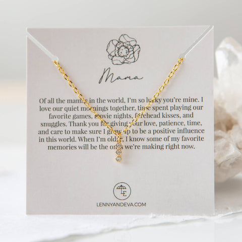 "For Her" Necklace-Mom of Young Child