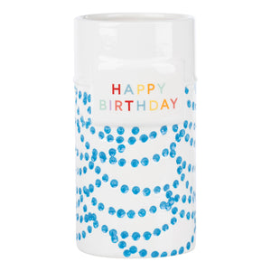Happy Birthday Vase