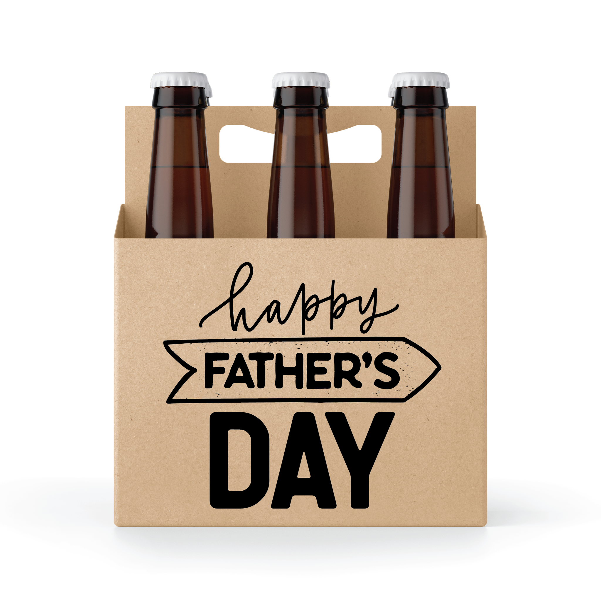 Happy Father's Day 6 pack Holder