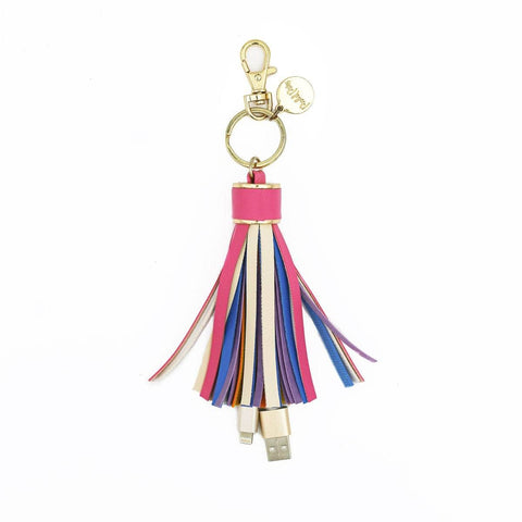 Sweet Tooth Tassel Keychain Charger