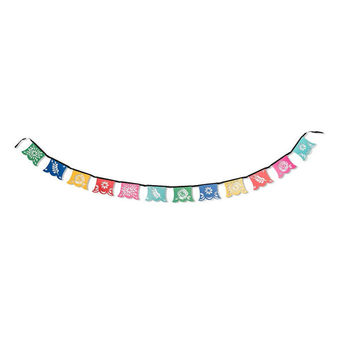 Colorful Paper Party Pennant Banner
