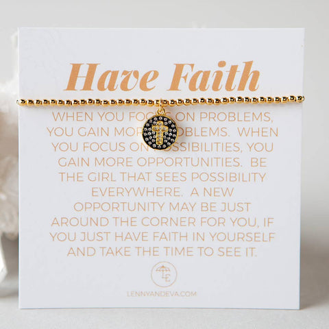 Intention Bracelet-Have Faith