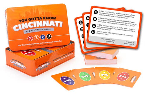 You Gotta Know Cincinnati - Sports Trivia Game