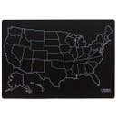 Chalkboard Map Placemat