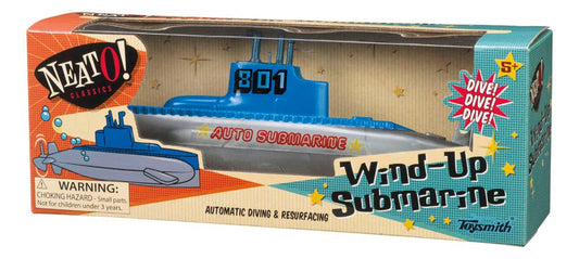 Wind Up Diving Submarine