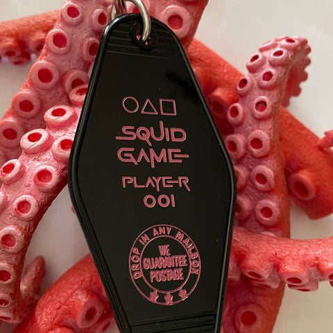 Motel Key Fob - Squid Game, Player 001