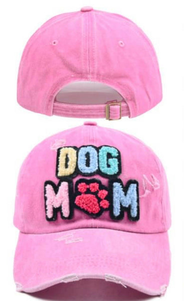 Colorful Dog Mom Ball Caps