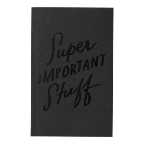 Super Important Stuff Journal