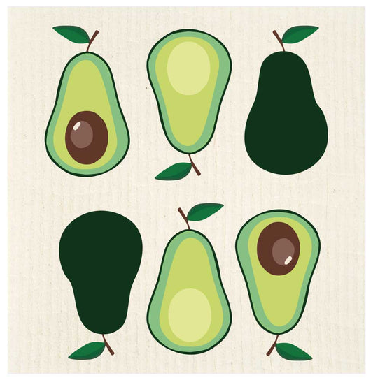 Avocados Swedish Dishcloth