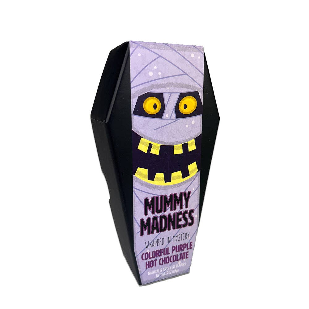 Coffin Cafe Mummy Madness Colorful Purple Hot Chocolate