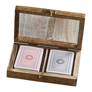 Box with Playing Cards