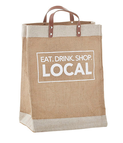 Eat Drink Shop Local Tote