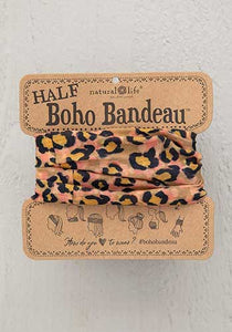 Half Boho Bandeau- Tan Jaguar