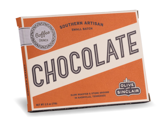 Olive and Sinclair Chocolate- Coffee Crunch