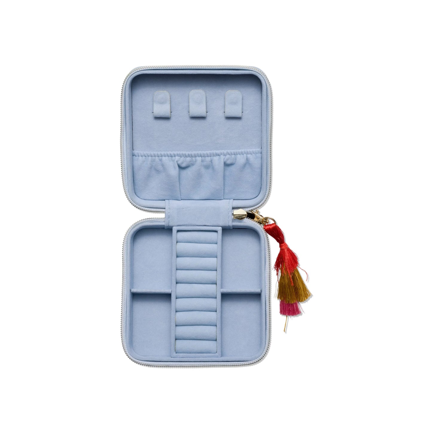 Light Blue Jewelry Case - "Treasure Me"