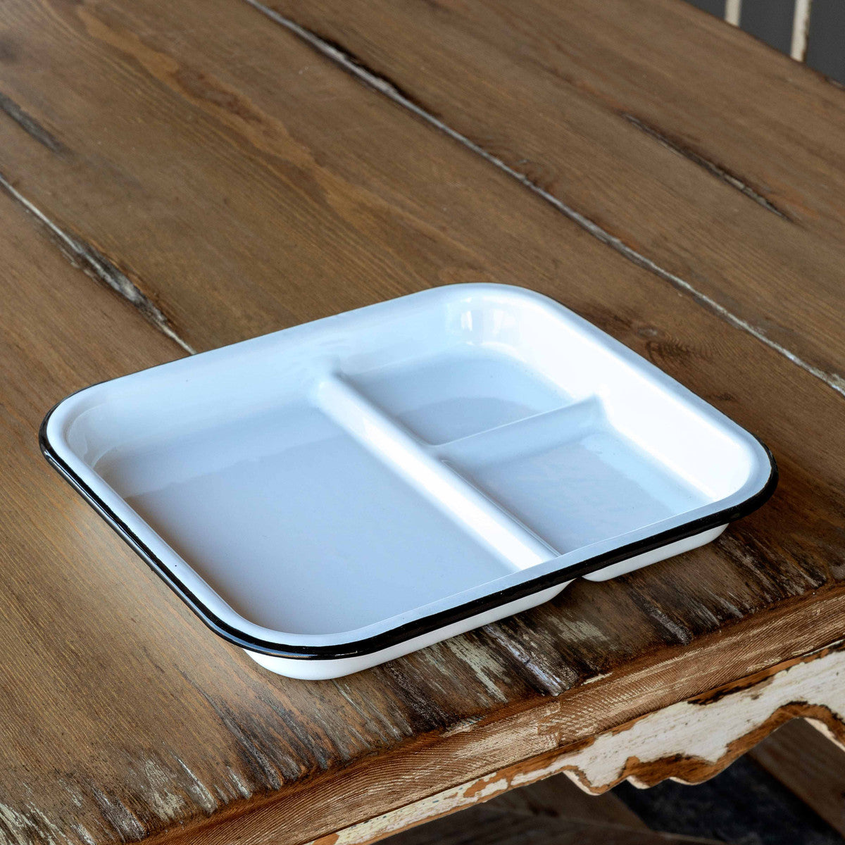 Enamelware Cafeteria tray