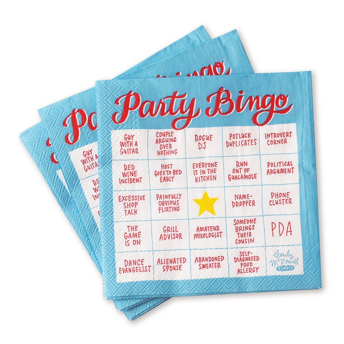 Party Bingo Napkins