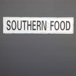 Southern Food Metal Sign