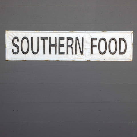 Southern Food Metal Sign