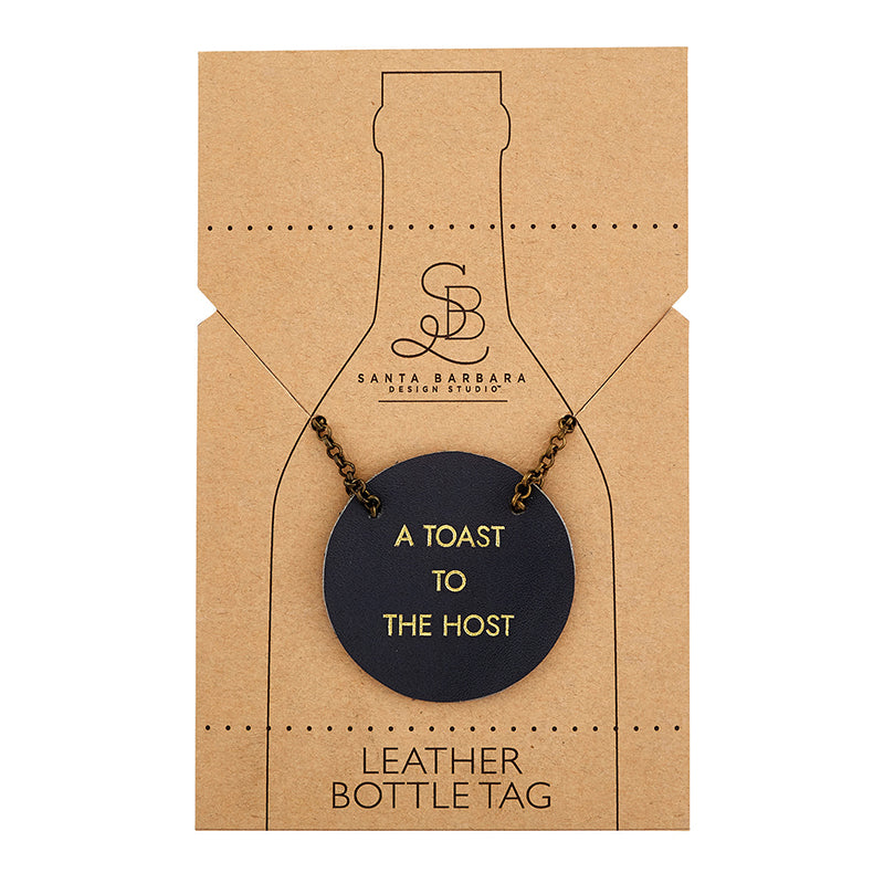 A Toast to the Host Bottle Tag