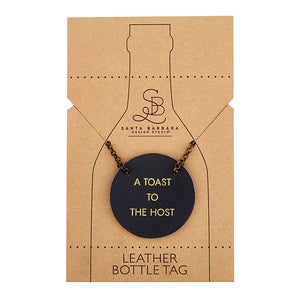 A Toast to the Host Bottle Tag