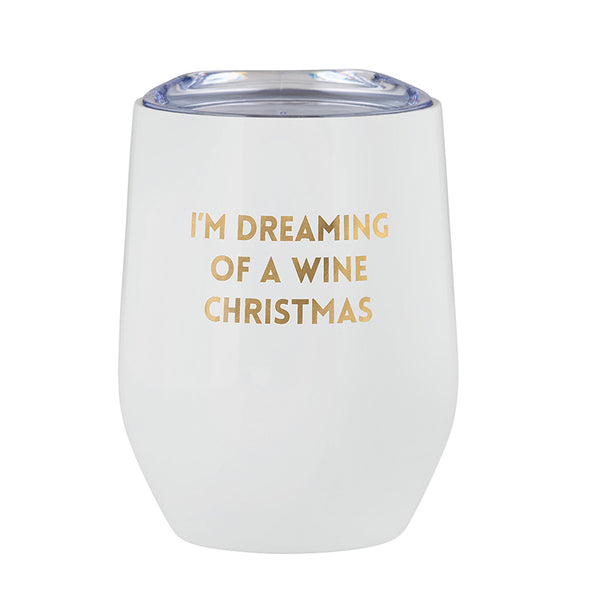 Christmas Wine Tumblers