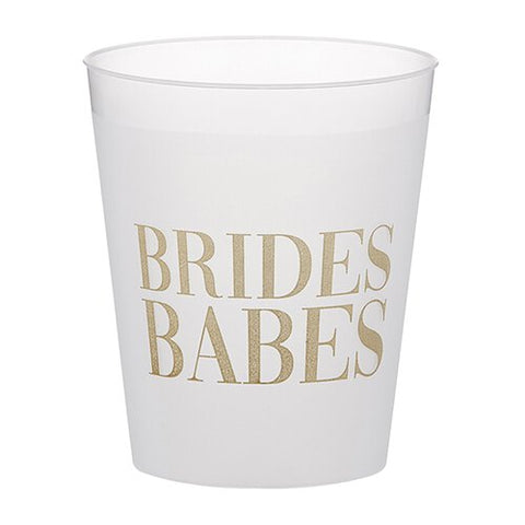 Brides Babes Frosted Cup Set