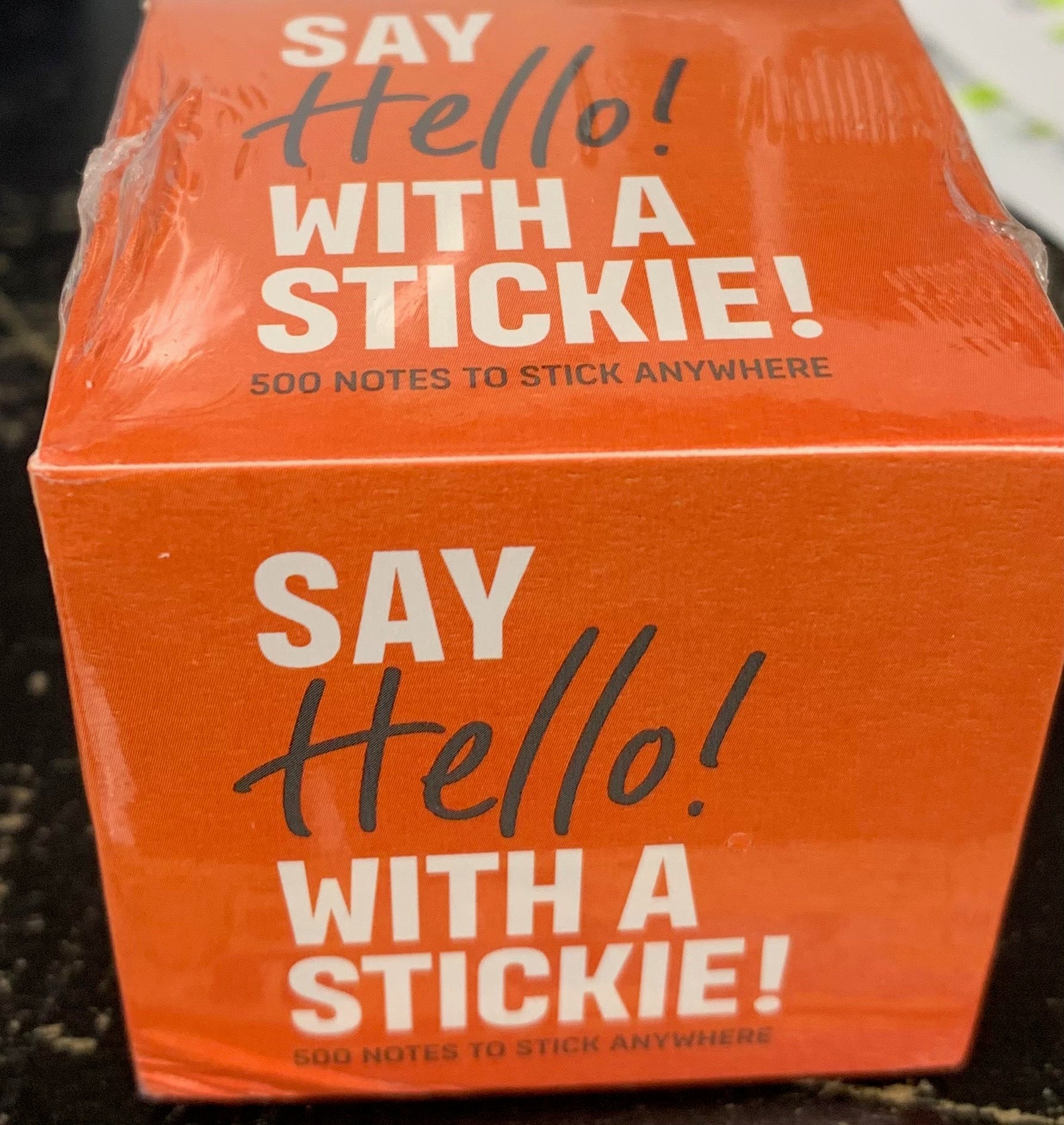 Say Hello With A Stickie