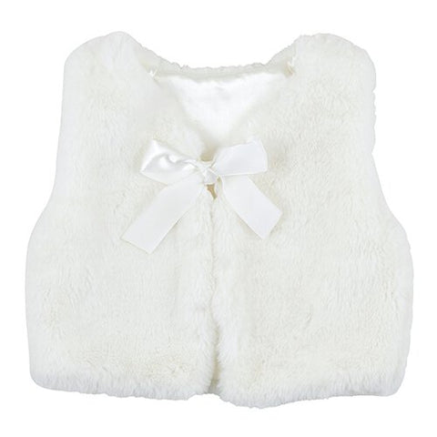 White Fur Vest