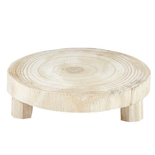 SMALL WOOD RISER - PAULOWNIA WOOD