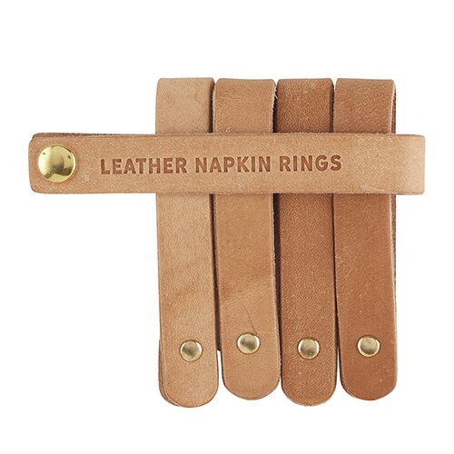 Leather Accessory Rings