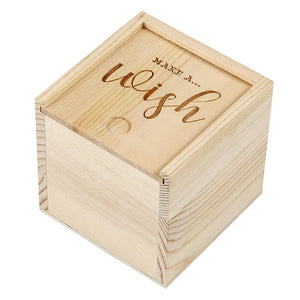 Make A Wish Wood Box