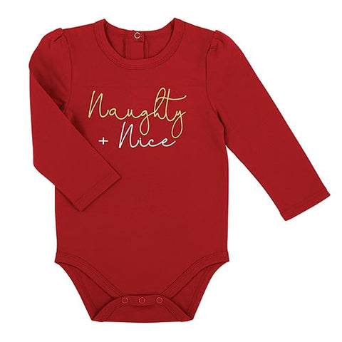 Naughty + Nice Onesie