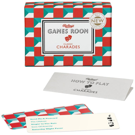 Classic Charades Trivia Game