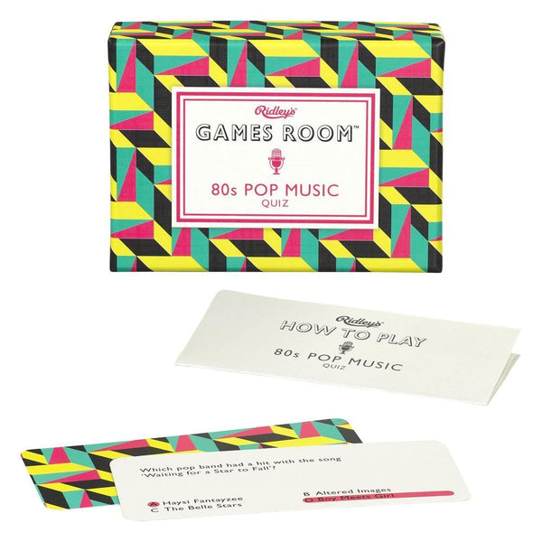 Ridley's 80s Pop Music Trivia Game