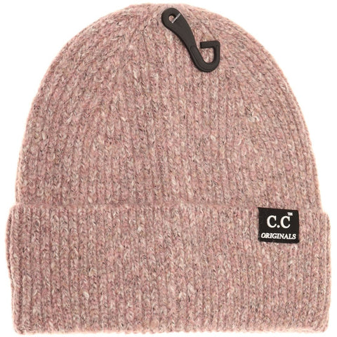 C.C Marled Knit Short Beanie