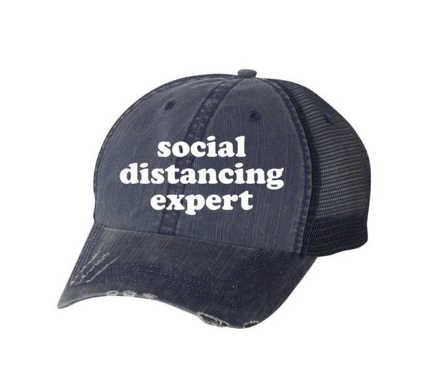 Social Distancing Expert Hat
