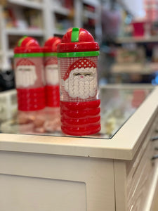 Santa Snack and Drink Travel Bottle