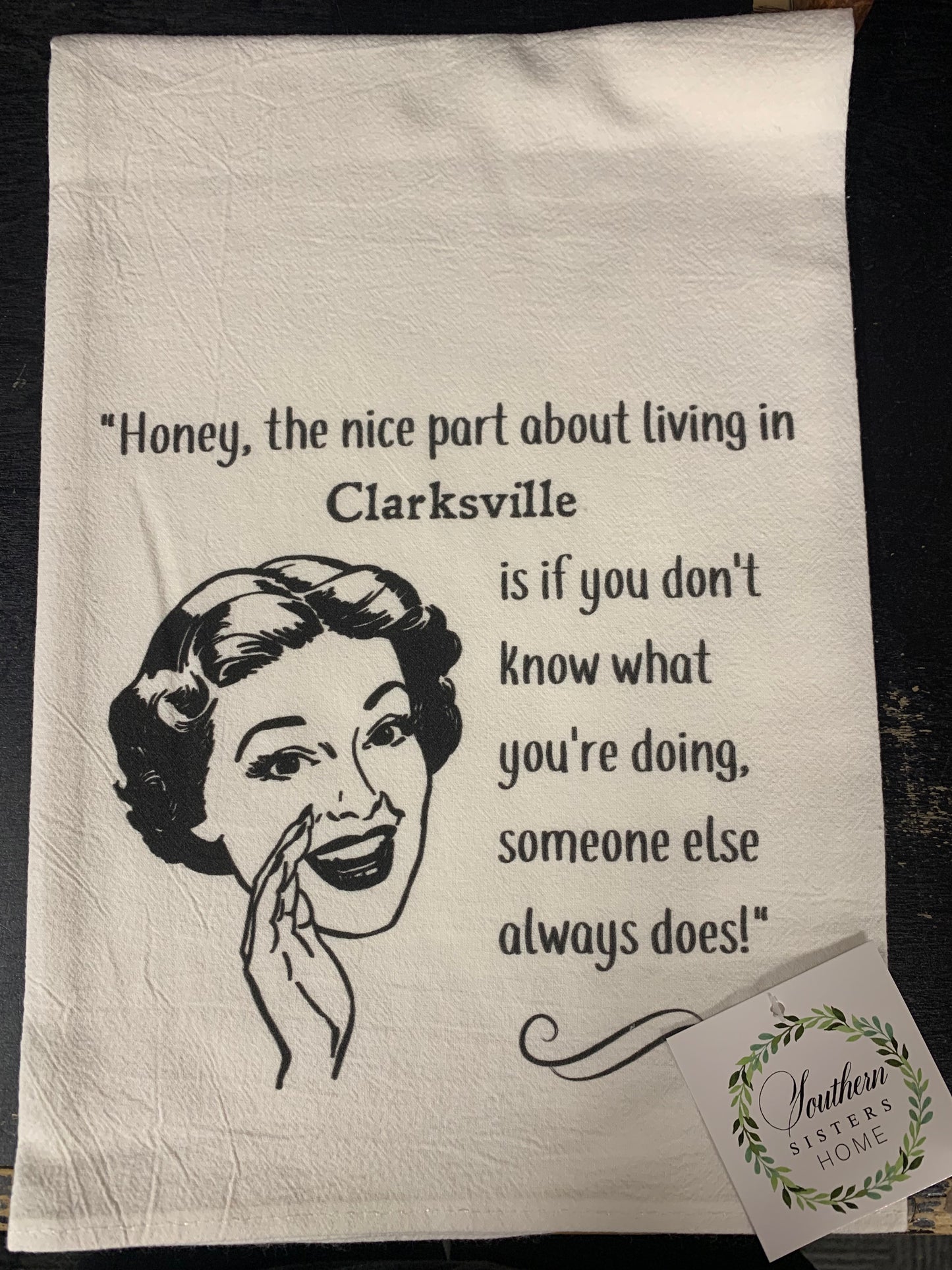 Southern Sisters/ Cora & Pate  Dish Towels