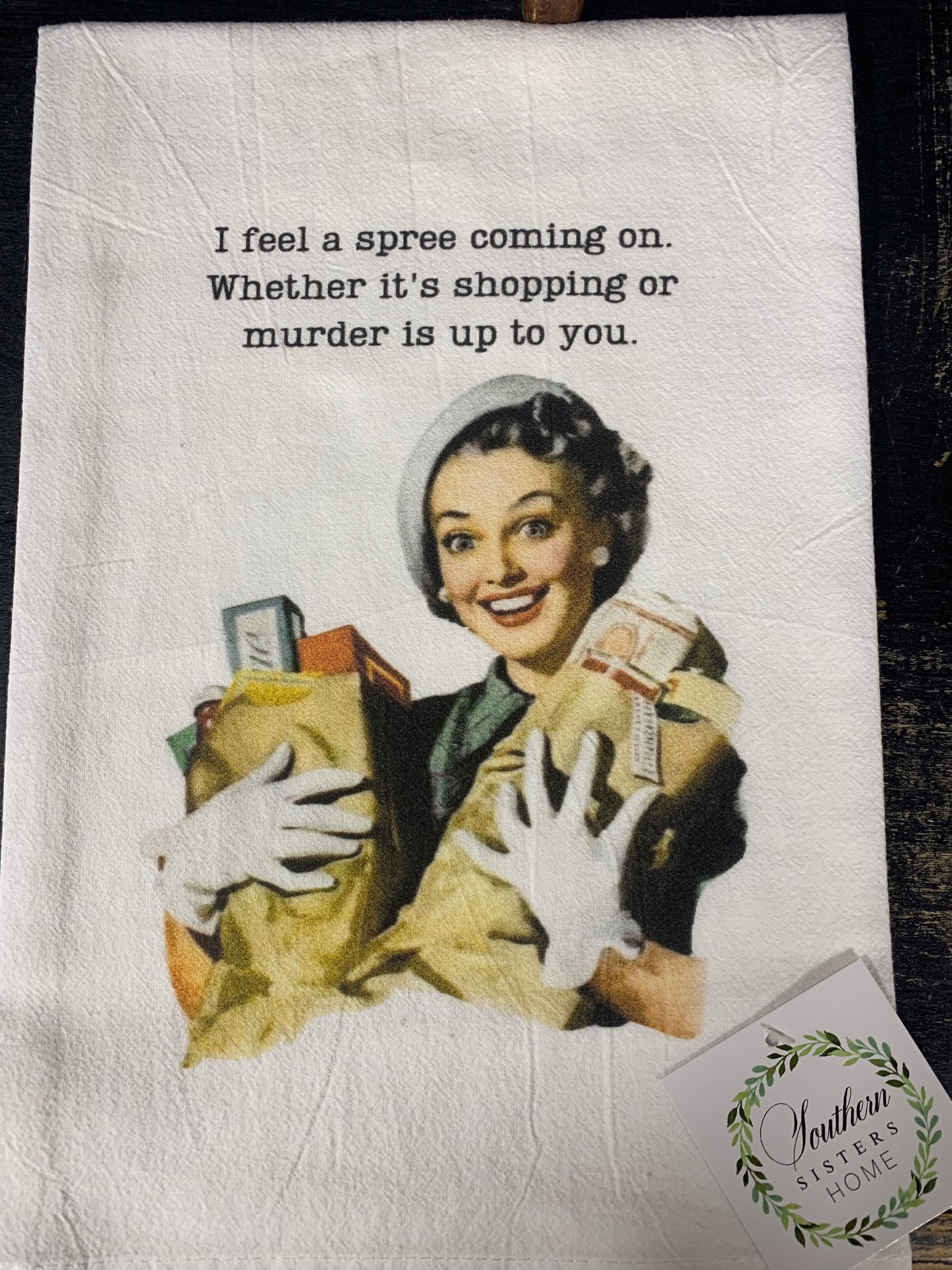 Southern Sisters/ Cora & Pate  Dish Towels