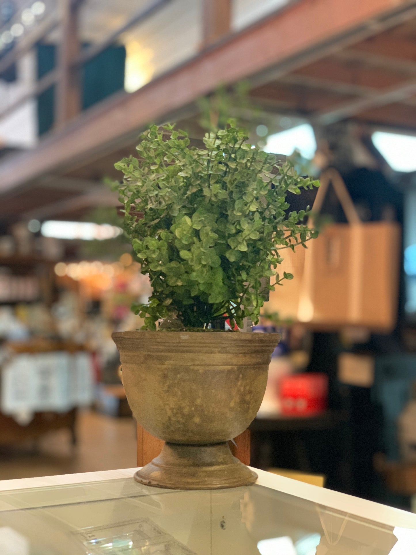 Weathered Gold Display Bowl