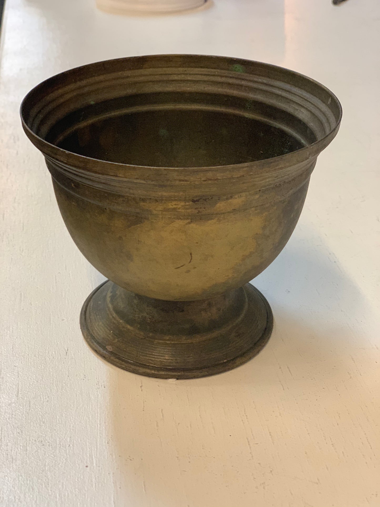 Weathered Gold Display Bowl