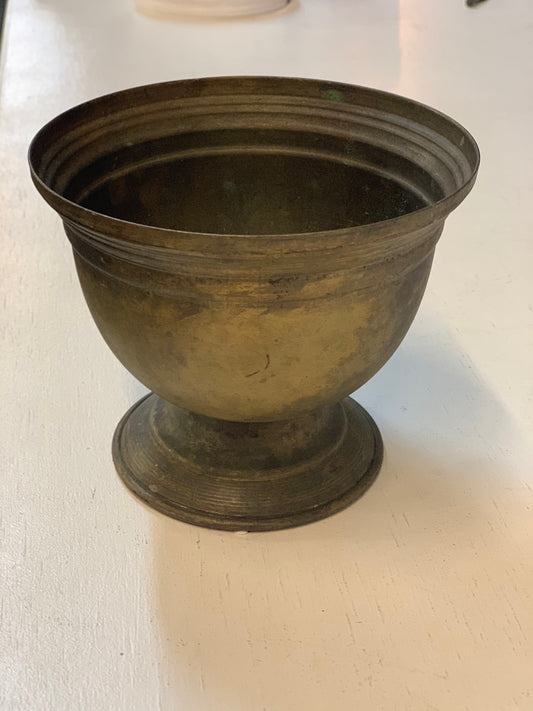Weathered Gold Display Bowl
