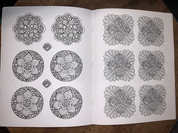 Color Your Own Stickers- Mandalas